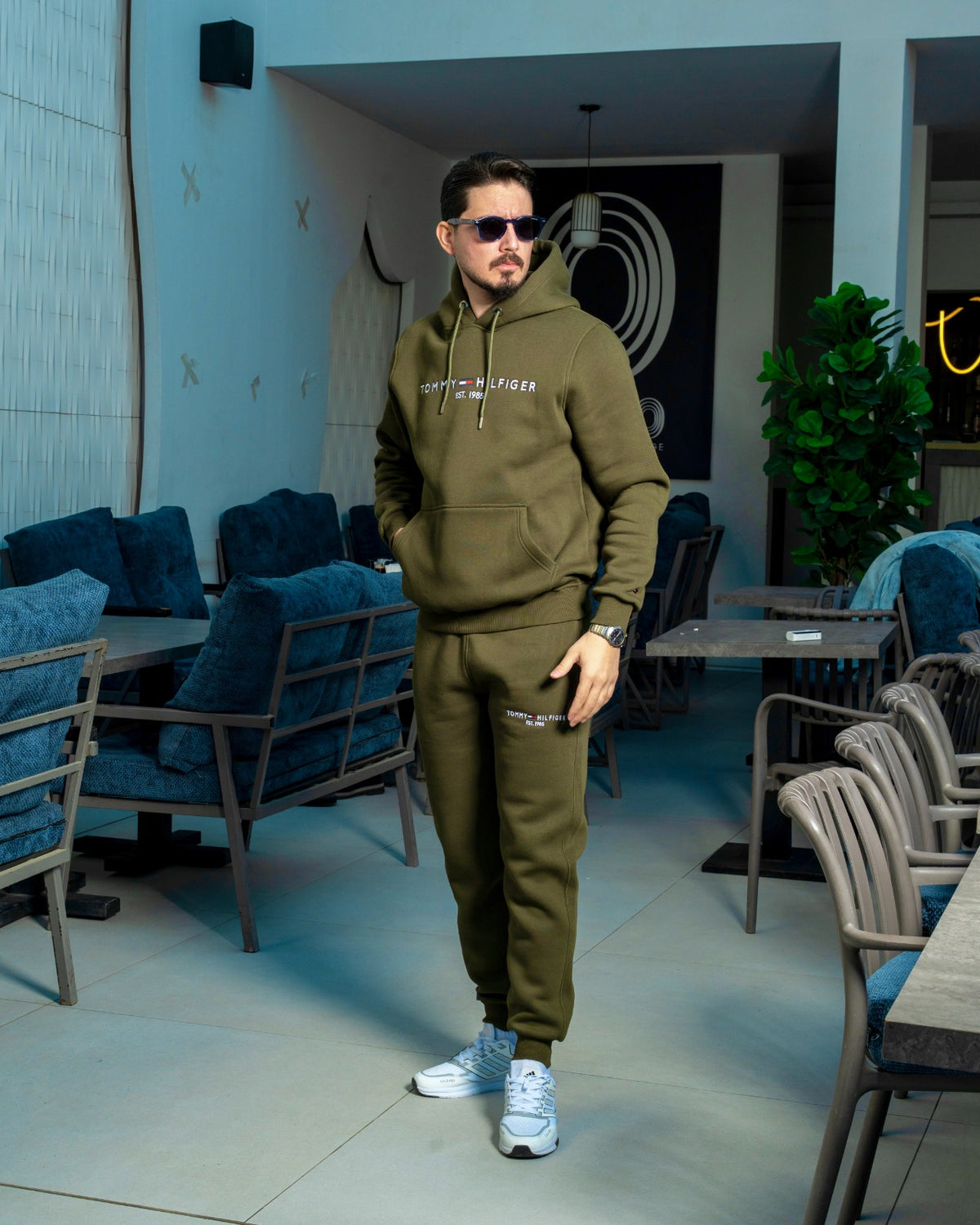 طقم رياضي قطني مبطن – FRESH MAN