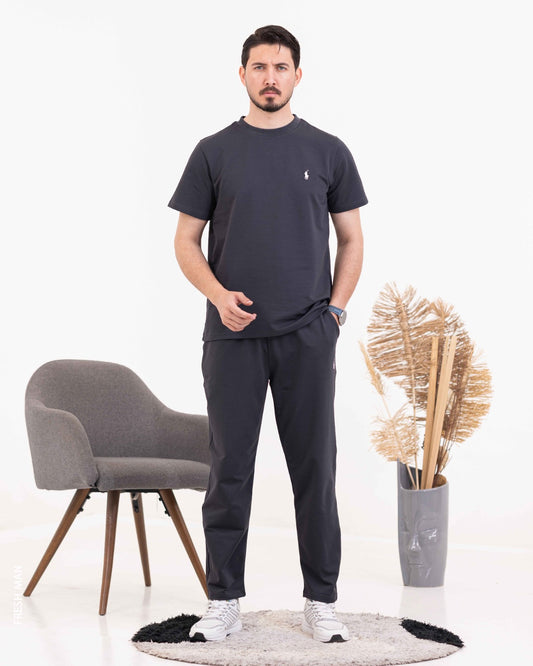 طقم FRESH MAN الرجالي – تيشيرت وبنطلون