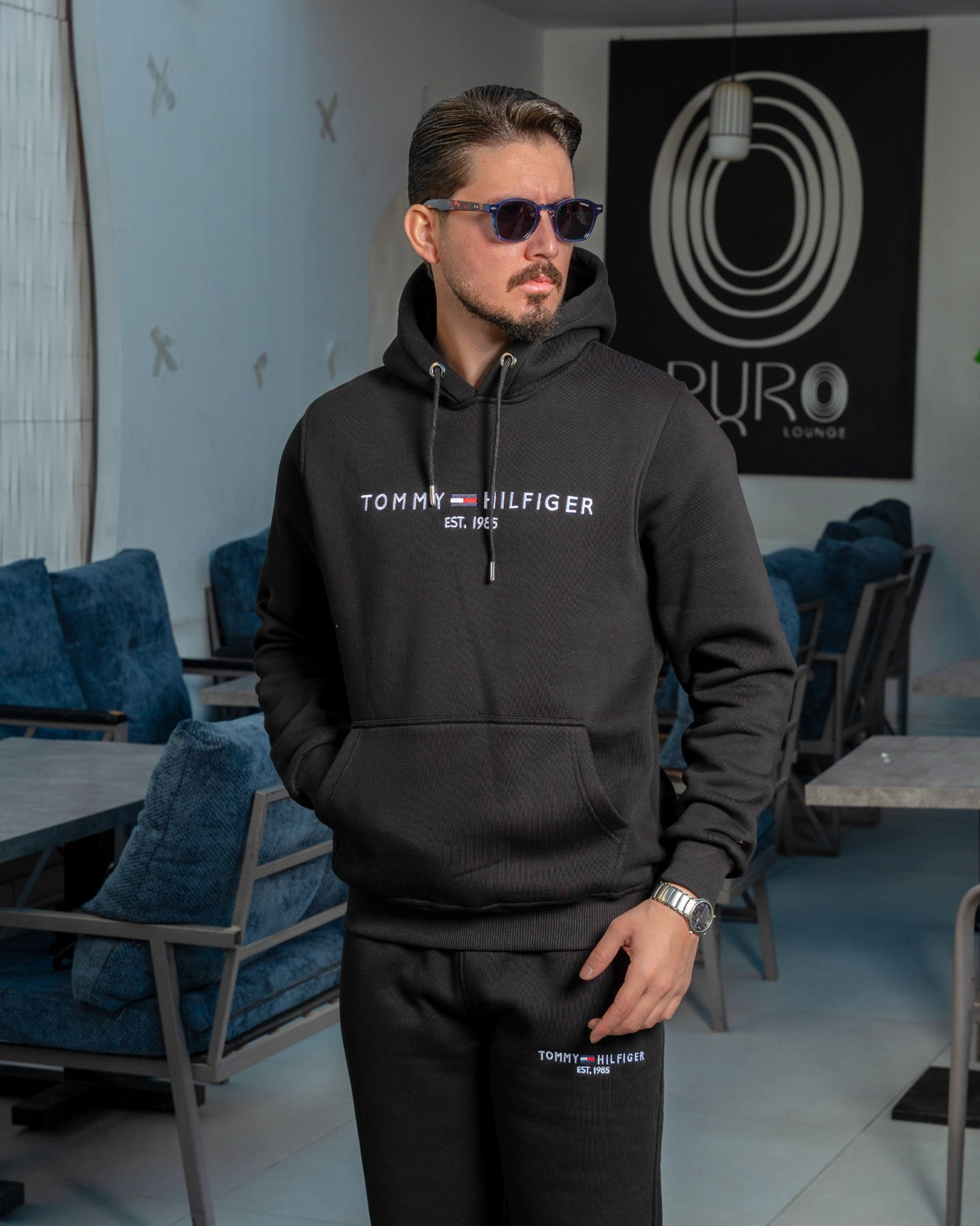 طقم رياضي قطني مبطن – FRESH MAN