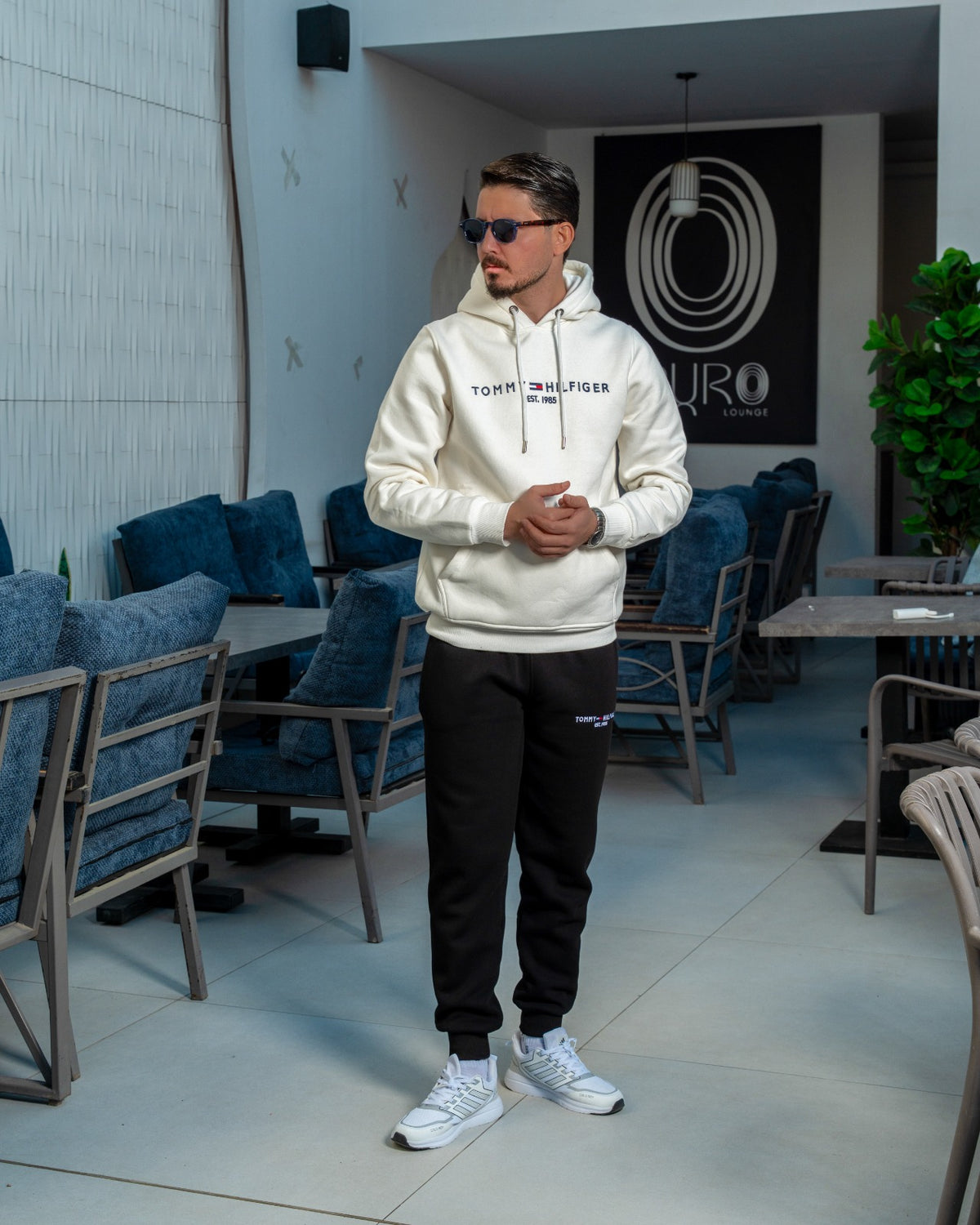 طقم رياضي قطني مبطن – FRESH MAN