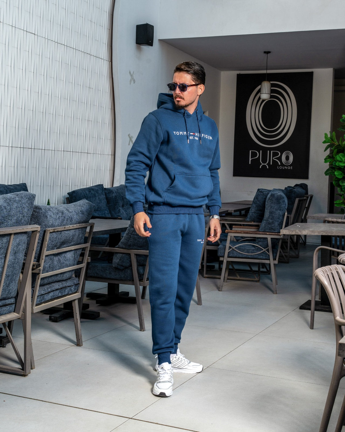 طقم رياضي قطني مبطن – FRESH MAN
