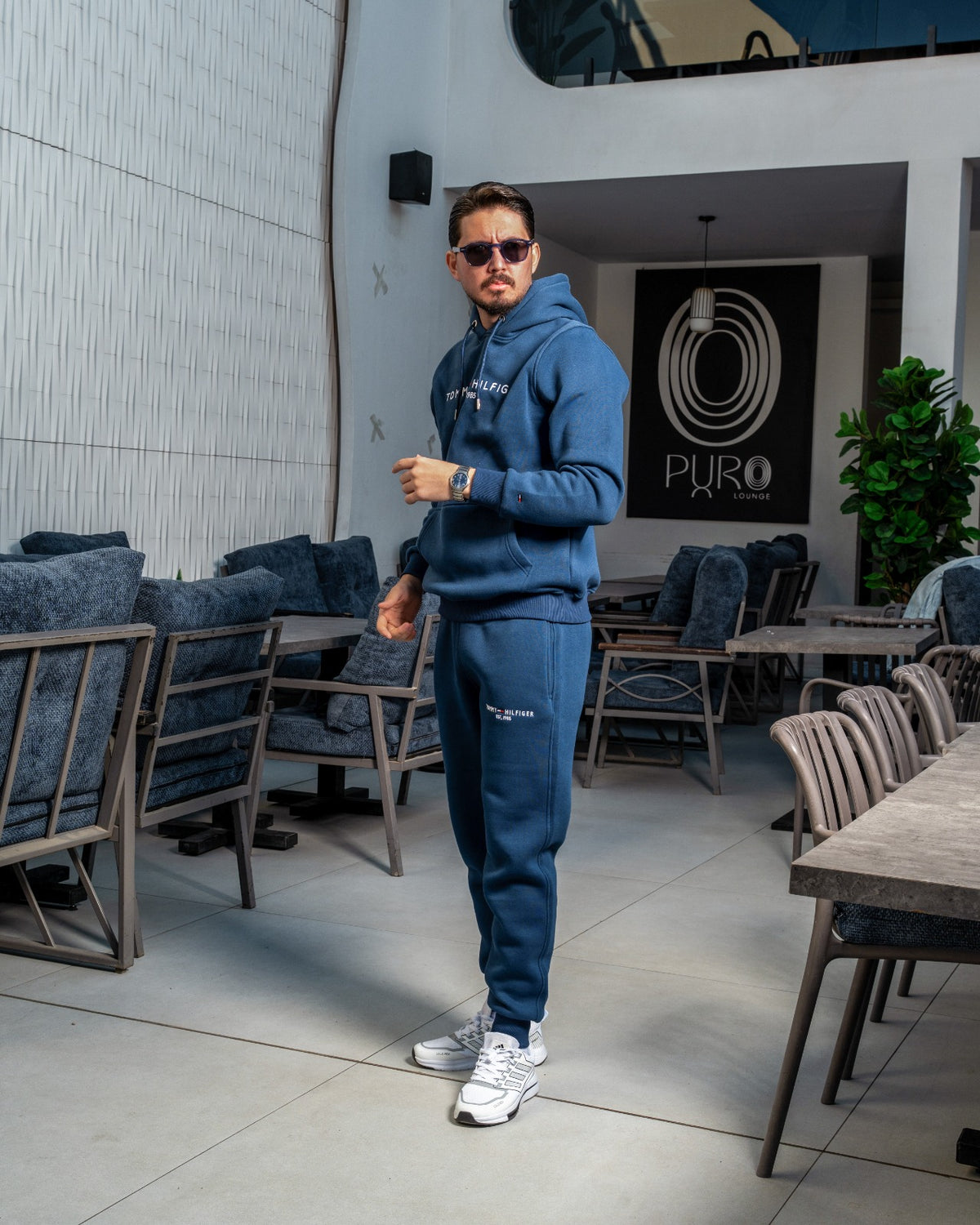 طقم رياضي قطني مبطن – FRESH MAN
