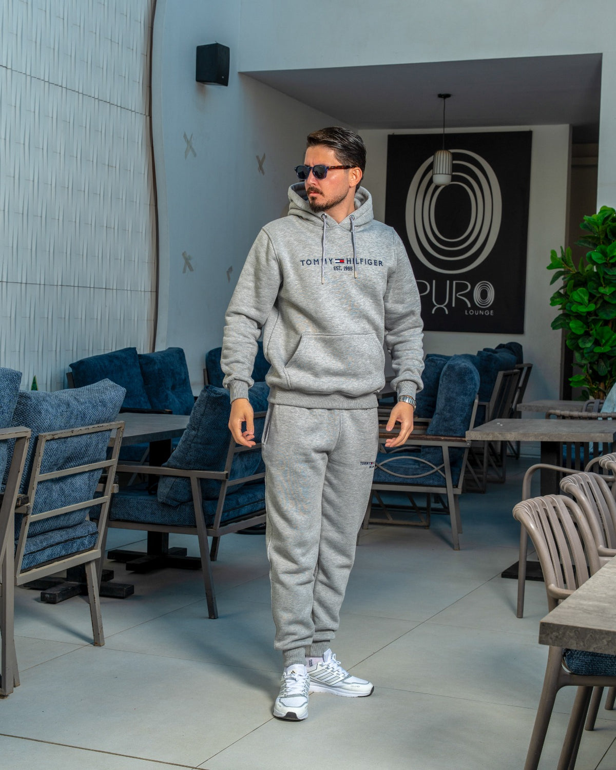 طقم رياضي قطني مبطن – FRESH MAN
